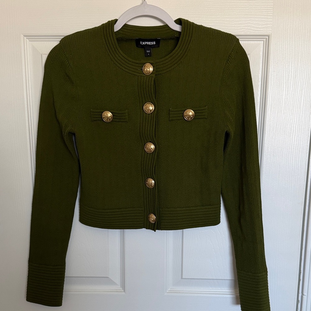 Express Button Cardigan Sz S